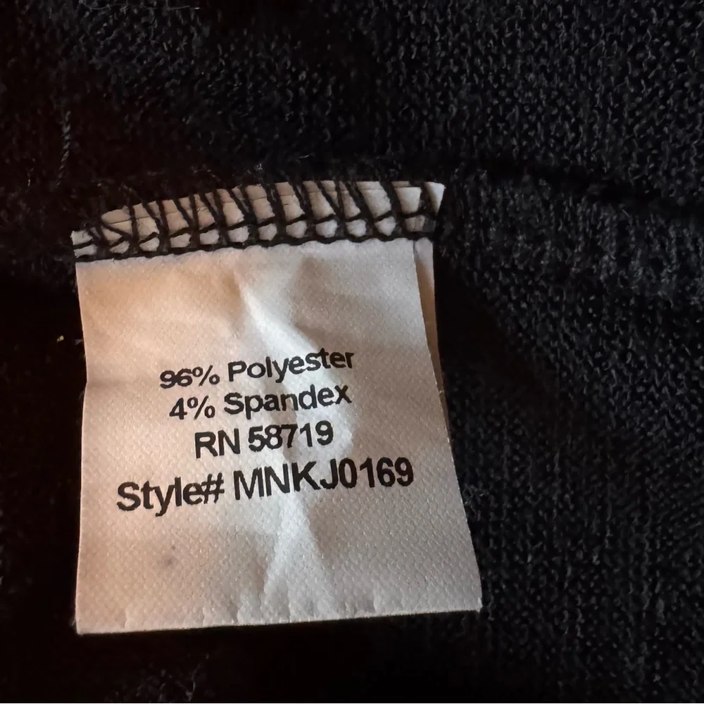 Notations Classic Black Open Cardigan - Picture 5 of 8